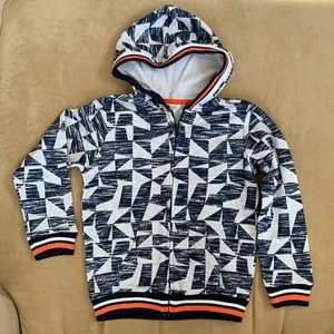 Petit Lem Kids zip-up hoodie.